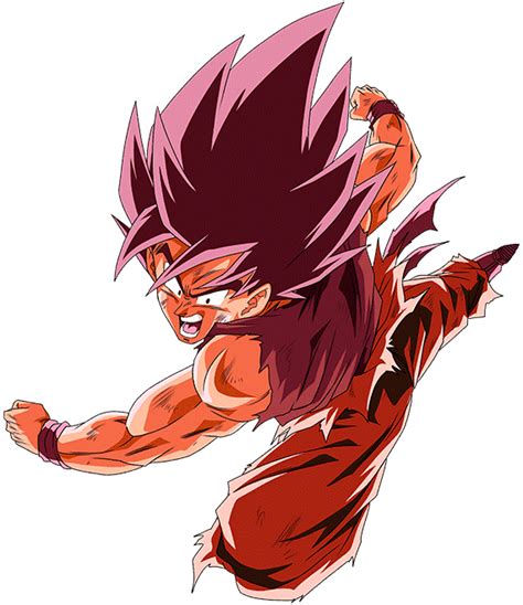 Goku Kaioken Render Dokkan Battle By Maxiuchiha22 Anime Dragon Ball