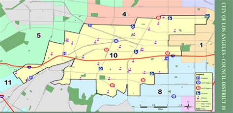 Los Angeles City Council District Map Maps Catalog Online