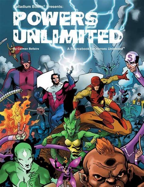 Powers Unlimited® One For Heroes Unlimited™ 2nd Edition Palladium