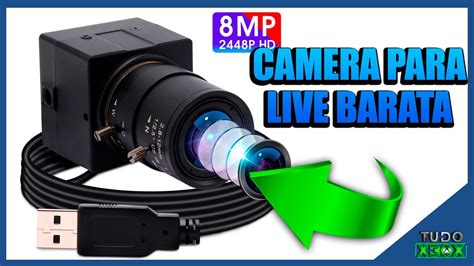 Camera Usb 8mp Para Live Barata 💲 5 50mm Da Elp Webcam Youtube
