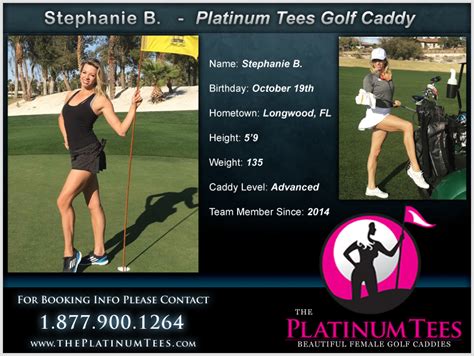 Las Vegas Golf Caddies The Platinum Tees