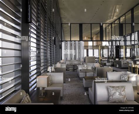 Armani Hotel Milano Italy Lounge Bar Stock Photo Alamy