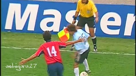 The 2016 chile vs argentina final game was quite similar to the one before it. Argentina vs Chile - Eliminatorias 2006 - YouTube