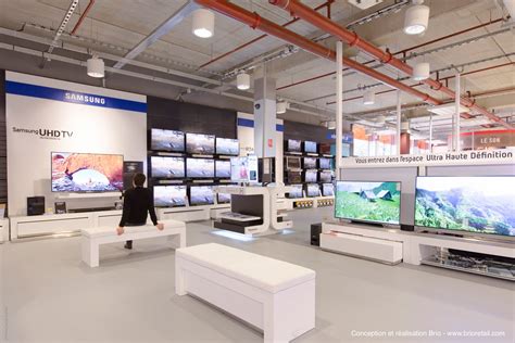 Agence Brio Retail Design Et Merchandising Univers Tv Samsung
