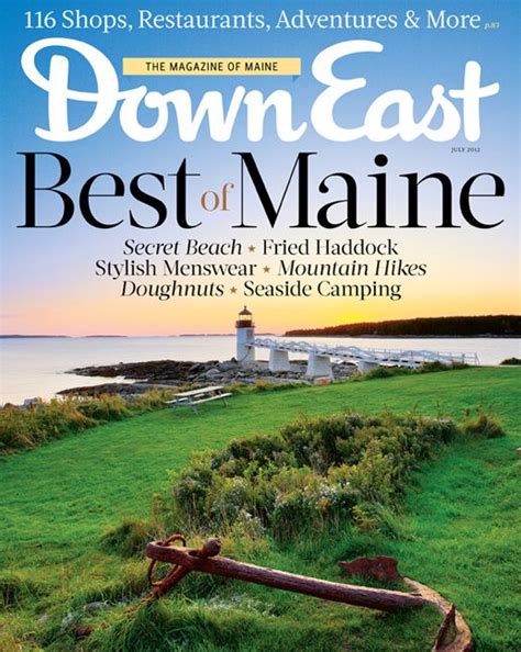 Downeast~my Mum Renews This Magazine For Me Each Year Do I Can See Home