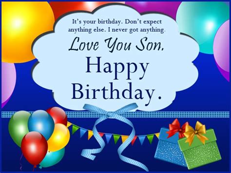 Happy birthday wishes for sons, so you can find the perfect way to congratulate your son and wish him all the best on his birthday! 140+ Birthday Wishes for Son - Quotes, Messages, Greeting ...