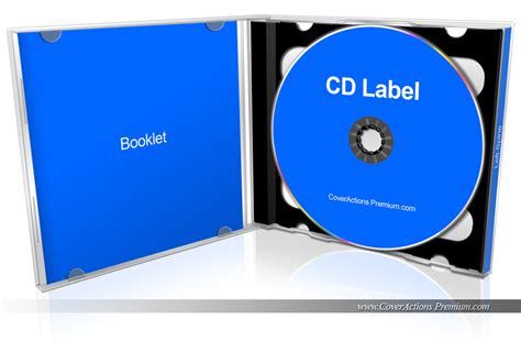Mac cd/dvd label maker that helps you to create cd/dvd labels using intuitive interface! Open CD Jewel Case Mockup | Cover Actions Premium | Mockup PSD Template