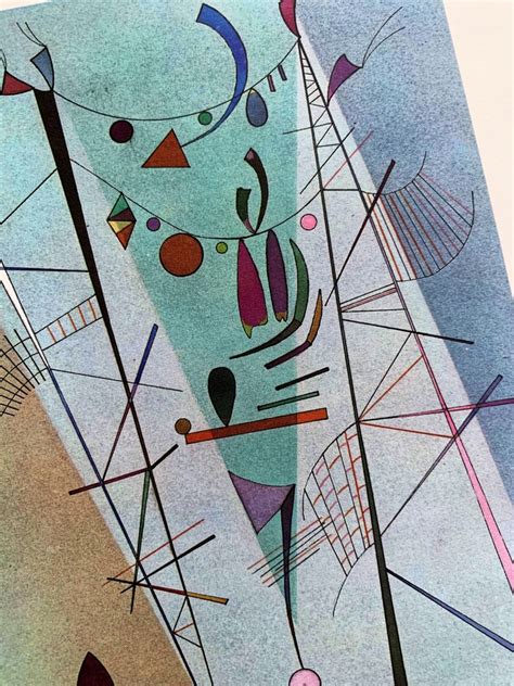 wassily kandinsky original lithograph watercolor etsy