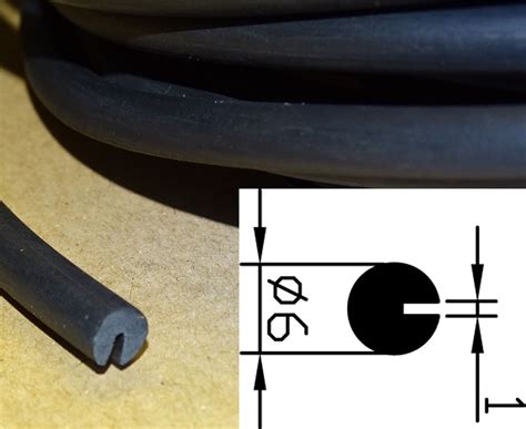 Der kantenschutz besteht aus extrem elastischem gummi und lässt sich dadurch sehr gut auch um scharfe kanten legen. Delegro webshop - Gummi Kantenschutz Gummiprofil Ø6mm
