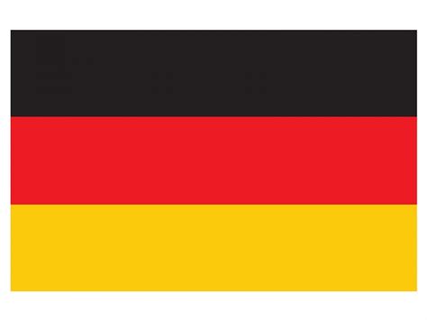 Na západě sousedí německo s francií, lucemburskem, belgií a nizozemskem. Německá vlajka | Německo