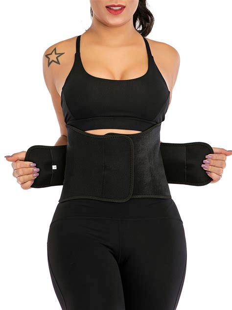 Lelinta Waist Trainer Belly Wrap For Weight Loss Sport Workout Body