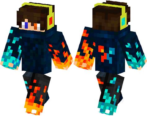 Fire Boy Dj Minecraft Skin Minecraft Hub
