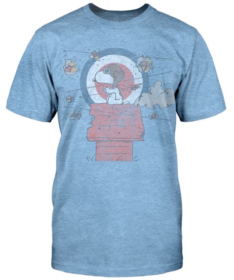 Pin By Joshua Wagner On Snoopy And The Red Baron Mens Tshirts Mens