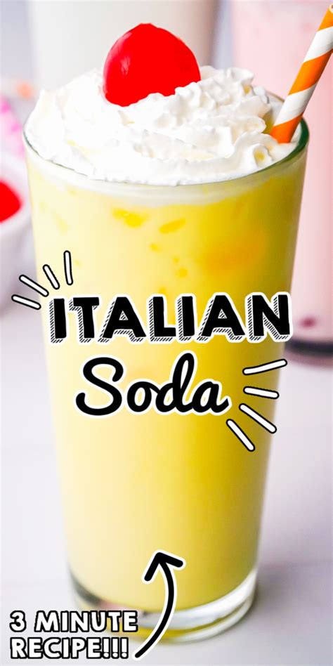 How To Make Italian Soda At Home • Food Folks And Fun