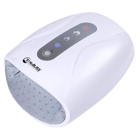 buy wireless portable hand massager 3 level air pressure and heating modes tunnel finger numbness