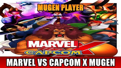 Marvel Versus Capcom X Mugen Youtube