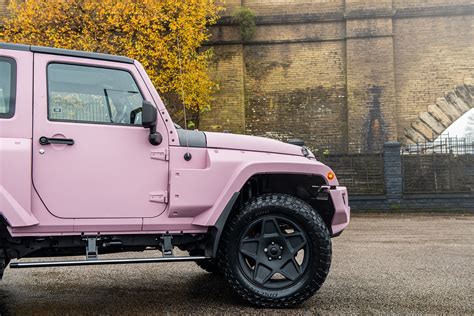 Pink Jeep Wrangler Looks Like Barbies Off Road Weekend Warrior