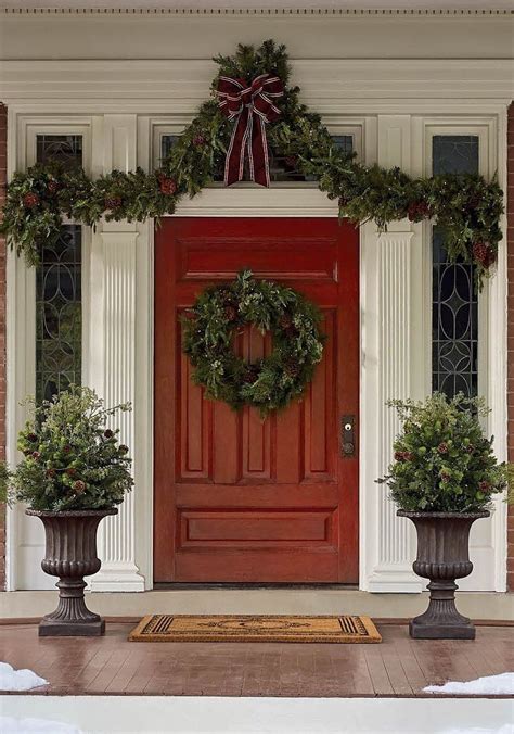 Asheville Estate Cordless Greenery Collection Frontgate Christmas