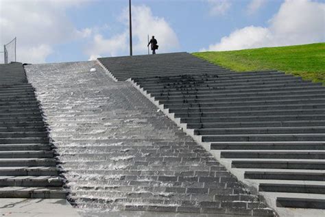 Roof Park Rotterdam Concept Design Water Stairs By Buro Sant En Co5 Land8