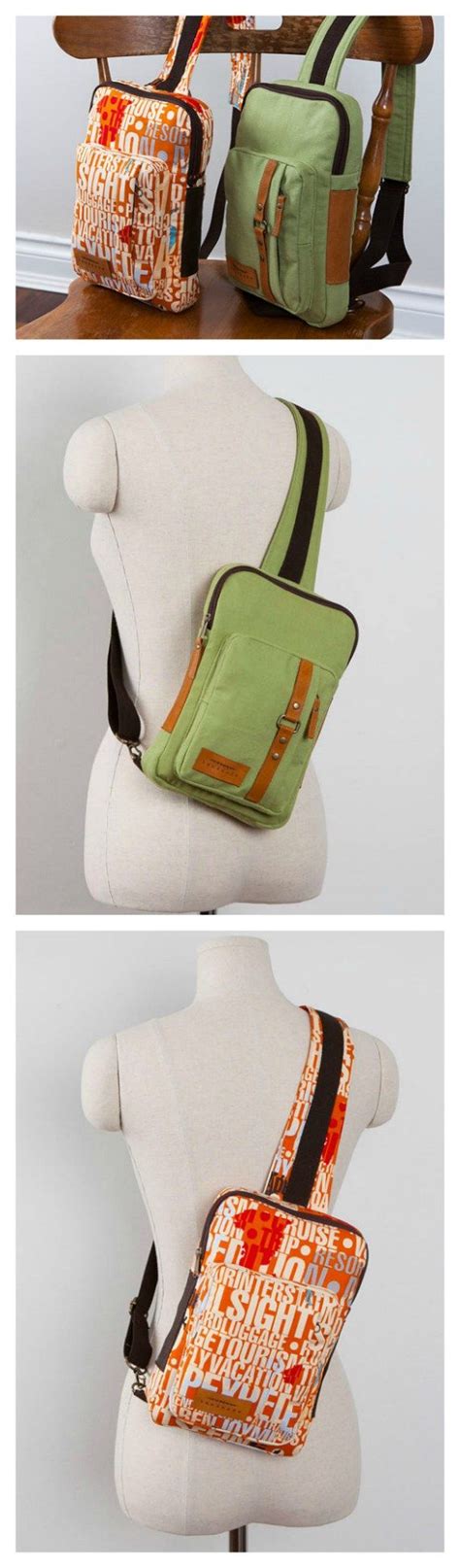 Kenzie Crossbody Sling Bag Sewing Pattern Sew Modern Bags Sling Bag