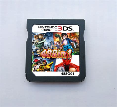 488 In 1 Nintendo Ds Multi Games Cartridge For 2ds 3ds Dsi Dsl Nds
