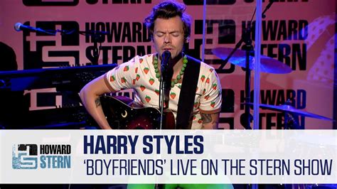 Harry Styles “boyfriends” Live On The Stern Show Acordes Chordify