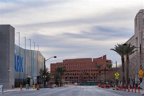 Afternoon Cloudy View Of The Clark County Government Center With A