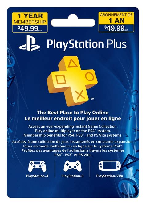 Making your playstation credit card payment towards your balance? Amazon Canada Deal: Save 13% Off Sony PlayStation Plus 12 Month Subscription Card Live $43.66 ...