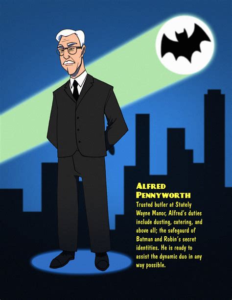 Batman 1966 Alfred Pennyworth By Seriojainc On Deviantart