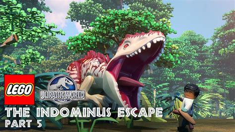 Part 5 Lego® Jurassic World The Indominus Escape Jurassic World Youtube