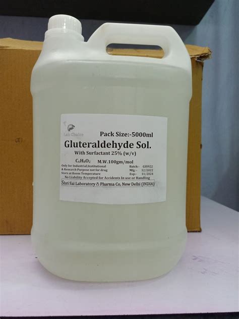 Glutaraldehyde Solution 111 30 8 Latest Price Manufacturers And Suppliers