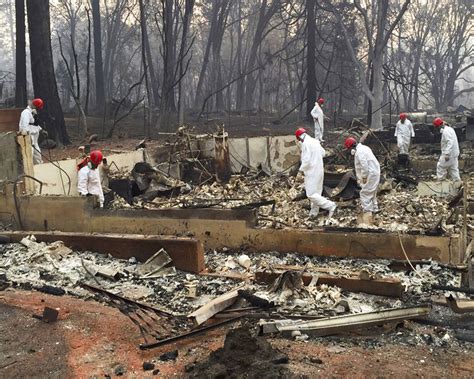 California Wildfires Toll Reaches 65 631 Remain Missing