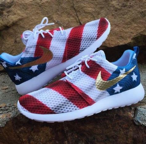 Colin Kaepernick American Flag Nike Shoes