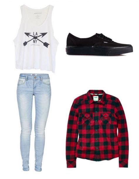 Awesome Tomboy Teens Fashion Tomboyteensfashion Flannel Outfits