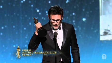 Michel Hazanavicius Wins Best Director 2012 Oscars Youtube