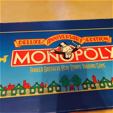 Monopoly Deluxe Anniversary Edition For Sale 74 Ads For Used Monopoly