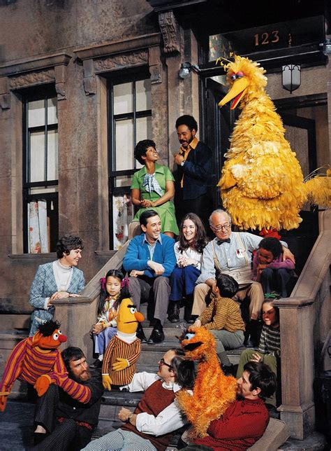 The Original Cast Of Sesame Street 1969 Rmuppets
