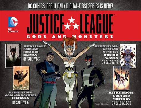 Weird Science Dc Comics Justice League Gods And Monsters Batman 1