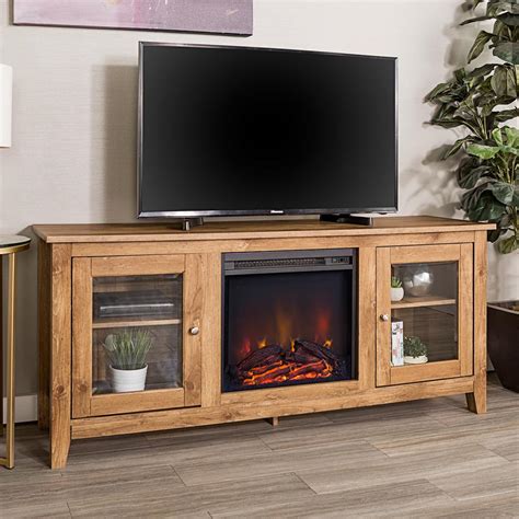 Walker Edison Furniture Company 58 In Wood Media Tv Stand Console With