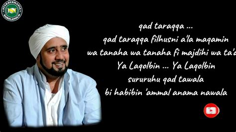 Ayah habib syekh memiliki 16 putra. YA LA QOLBIN - HABIB SYECH BIN ABDUL QODIR ASSEGAF - YouTube