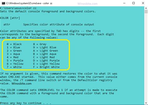 How To Change Text Color In Command Prompt Windows Forum Images