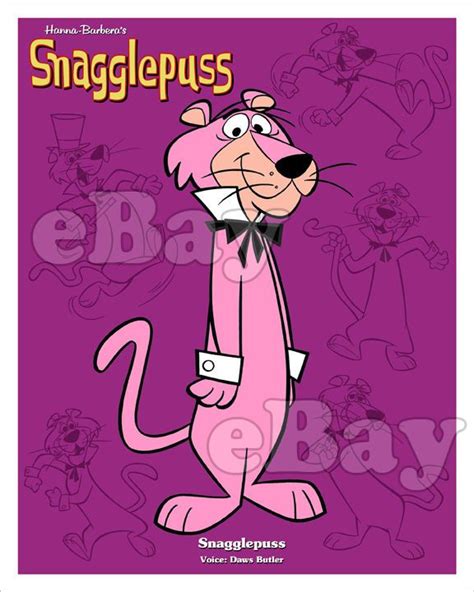 Rare Snagglepuss Cartoon Color Photo Hanna Barbera Studios Yogi Bear