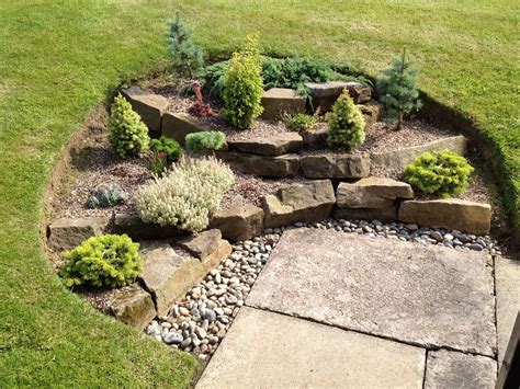 Corner rockery garden, flowers, memory garden … Rockery Designs For Small Gardens - Cadagu.com | For my ...