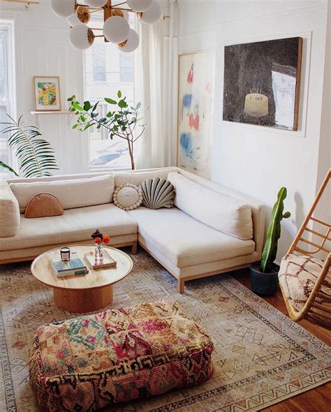 Grey Couch Boho Living Room Ideas When Decorating A Boho Living Room