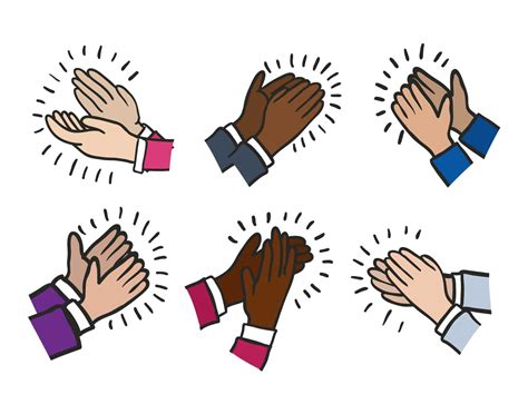 Clapping Hands Graphic