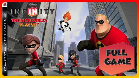 Disney Infinity The Incredibles Full Game Longplay Ps3 X360 Wii U