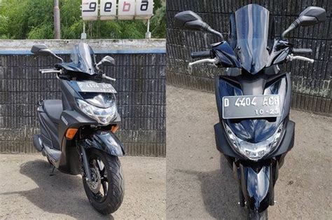Mirip Matik Eropa! Motor Yamaha FreeGo Pakai Aksesoris Windshield