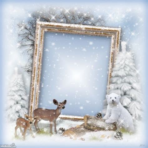 Winter Day Christmas Picture Frames Christmas Frames