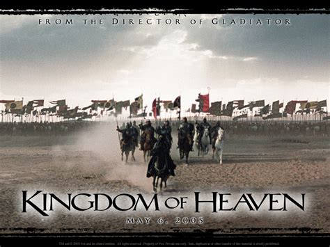 Kingdom of heaven is a 2005 epic historical drama film directed and produced by ridley scott and written by william monahan. Revealed In Time: Kingdom of Heaven