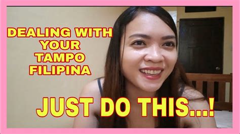 Dealing With Your Tampo Filipina Just Do This Filipina Vlogger Youtube